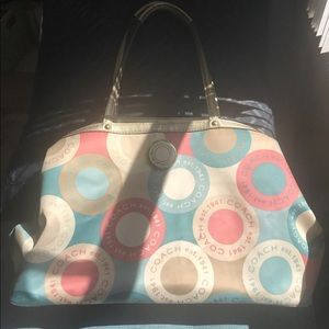 Coach Silk Handbag